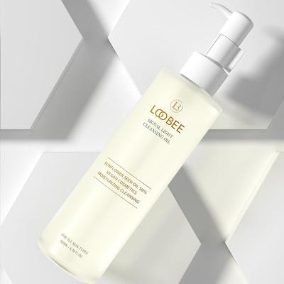 LOOBEE Signalinis šviesos valomasis aliejus 200 ml, Makiažo valiklis, Drėkinantis, Drėkinantis, Korėjietiška kosmetika, Kbeauty, mėginukas