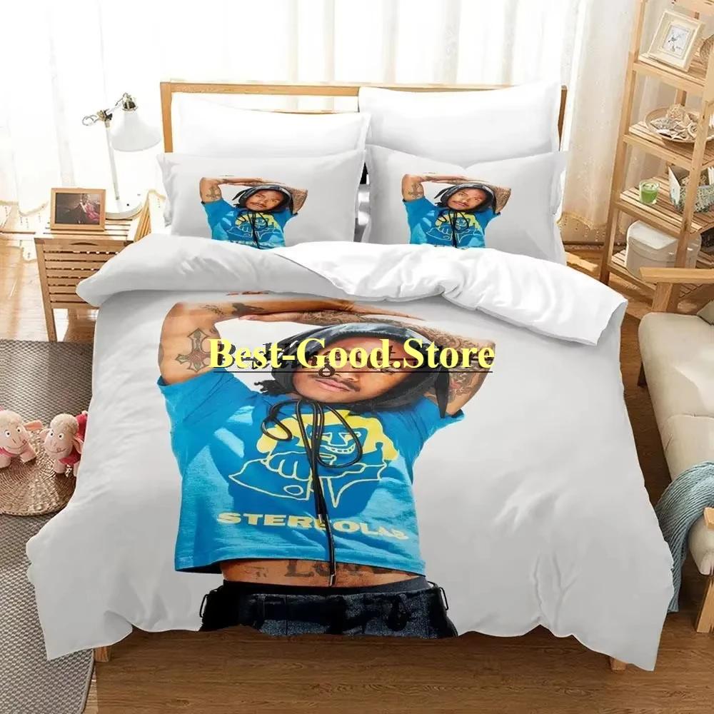 Steve Lacy Beding Set Single Twin Ful Quen King-Sized Dimensionsd Dimensions Bed Linen Set Aldult Kid Bedrom Duvetcover Sets 3D Print Anime Bed Shet