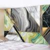 Pictură de perete din marmură abstractă Tapiserie Folie de aur Hippie colorată Boemia Psihedelic Stil modern Decor Pânză de fundal