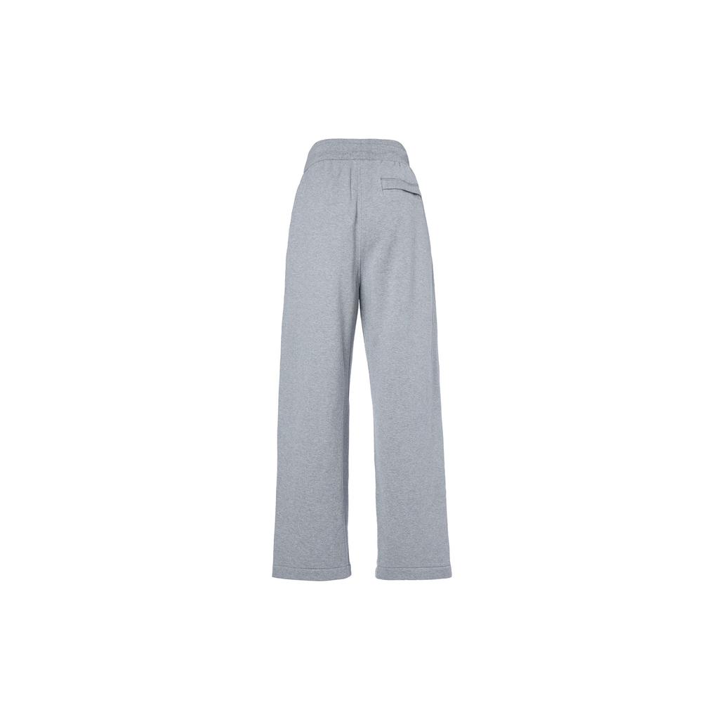 Nike Embroidered Logo Straight-Leg Sweatpants Men Bottoms Carbon-Grey DX8186-091