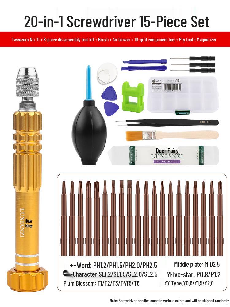 Smartphone Repair Screwdriver Set for Samsung & Apple
