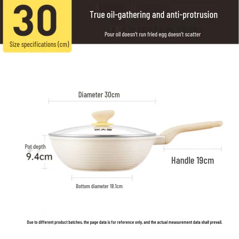 Chui Da Huang Big White Non-stick Wok