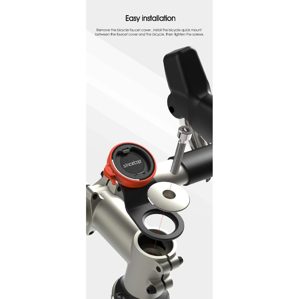 Uchwyt na telefon na mostek roweru górskiego Rower MTB Stojak montowany na mostku Nawigator Moto Kolarstwo outdoorowe Smartfon dla Xiaomi iPhone