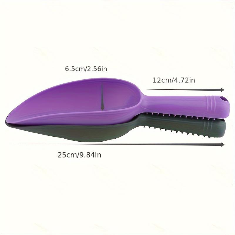 Garden Shovel, Flower Vegetables Planting Soil Loosening Shovel, Plastic Succulent Plants Soil Shovels, Handheld Soil Scoop Scale Mark Loosening Soil