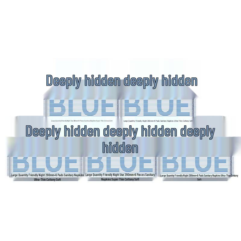 She Yan She Deep Blue Sanitary Napkins