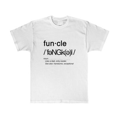 Funcle Fun Uncle Black Graphic Tee Made In Usa 9 Color Options TShirt Sweatshirt Tee Shirt Men Summer Tshirt Brand Tops