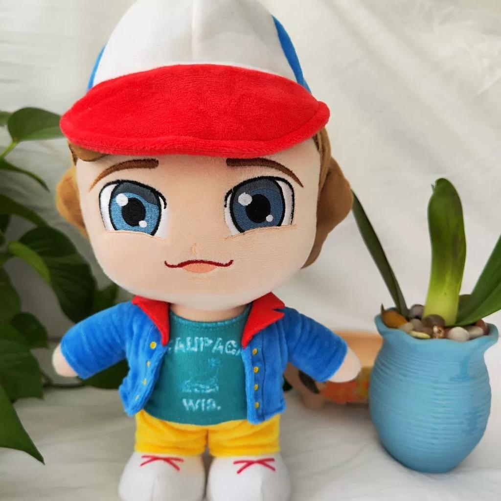 Cartoon Anime Plush Dolls Eleven Mike Demogorgon Stuffed Toy Man-Eating Flower Gift For Friends And Anime Lovers Halloween Decor