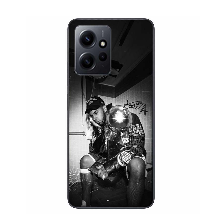 Rapper A-Anuel AA Real Phone Case For Redmi 12 13C 12C 15C 9 10 10C Note 13 Pro Plus 14 15 Pro 9T 9C 9A TPU Soft Cover Clear Cel