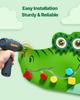 VEVOR Crocodile Activity Wall Busy Board, 9 Activities, Montessori Sensory Wall Panels Toy for Kids Ages 3-12, Interactive Learning Activity Center