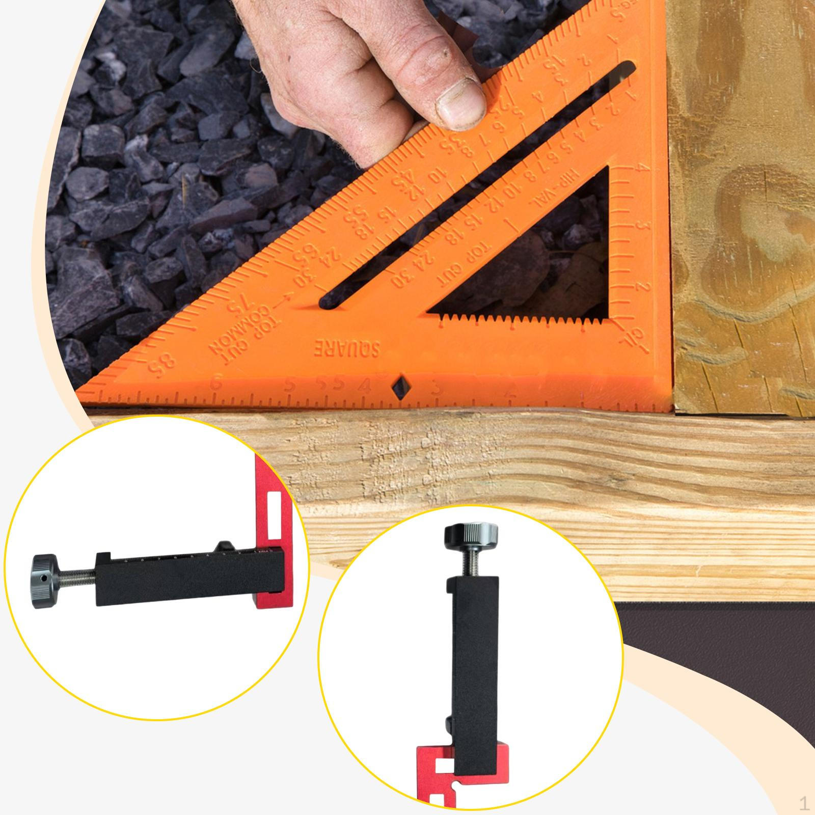 

Corner Clamp Set Aluminum Alloy Drawer Assembly Tool Calibration 3 Pieces