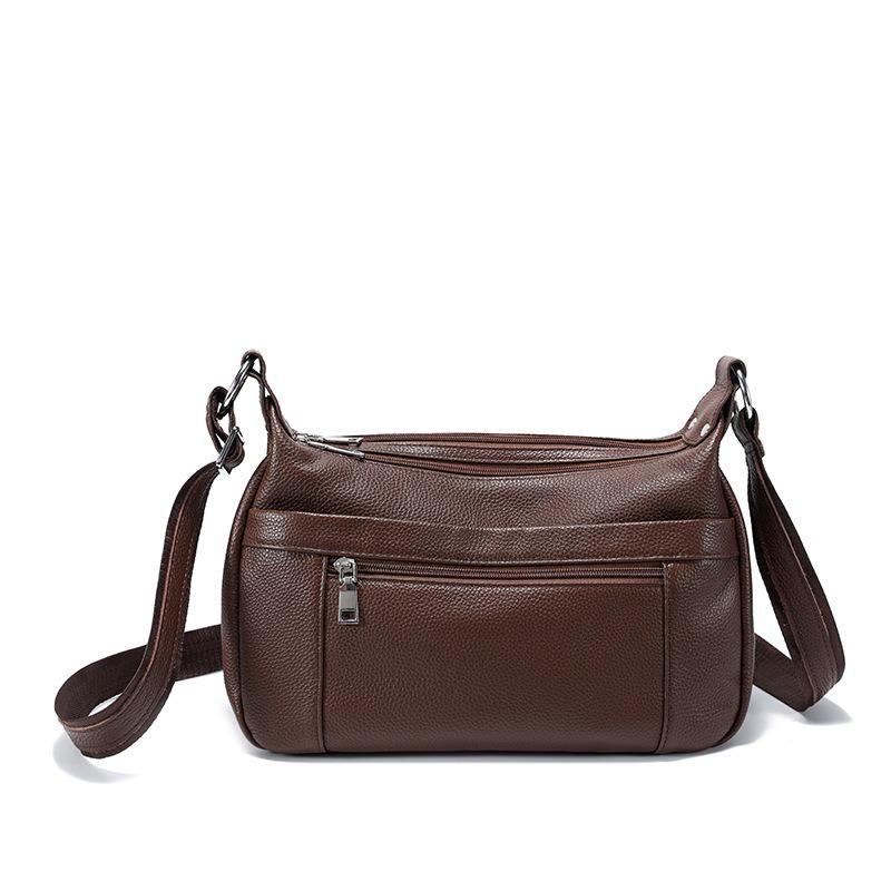 Cross-body Bag Vintage Elegant and Grandiose Middle-aged Mother Bag Simple and Versatile Business Bag for Women