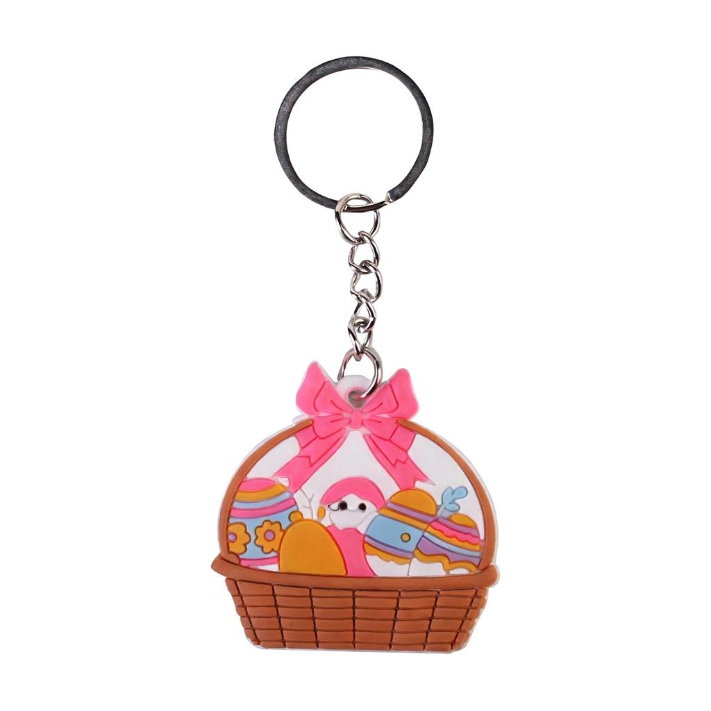 Easter Egg Bunny Keychain Cartoon Backpack Decoration