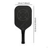 Pickleball Ball Paddle Stylish Portable for Adults Player Indoor and Outdoor