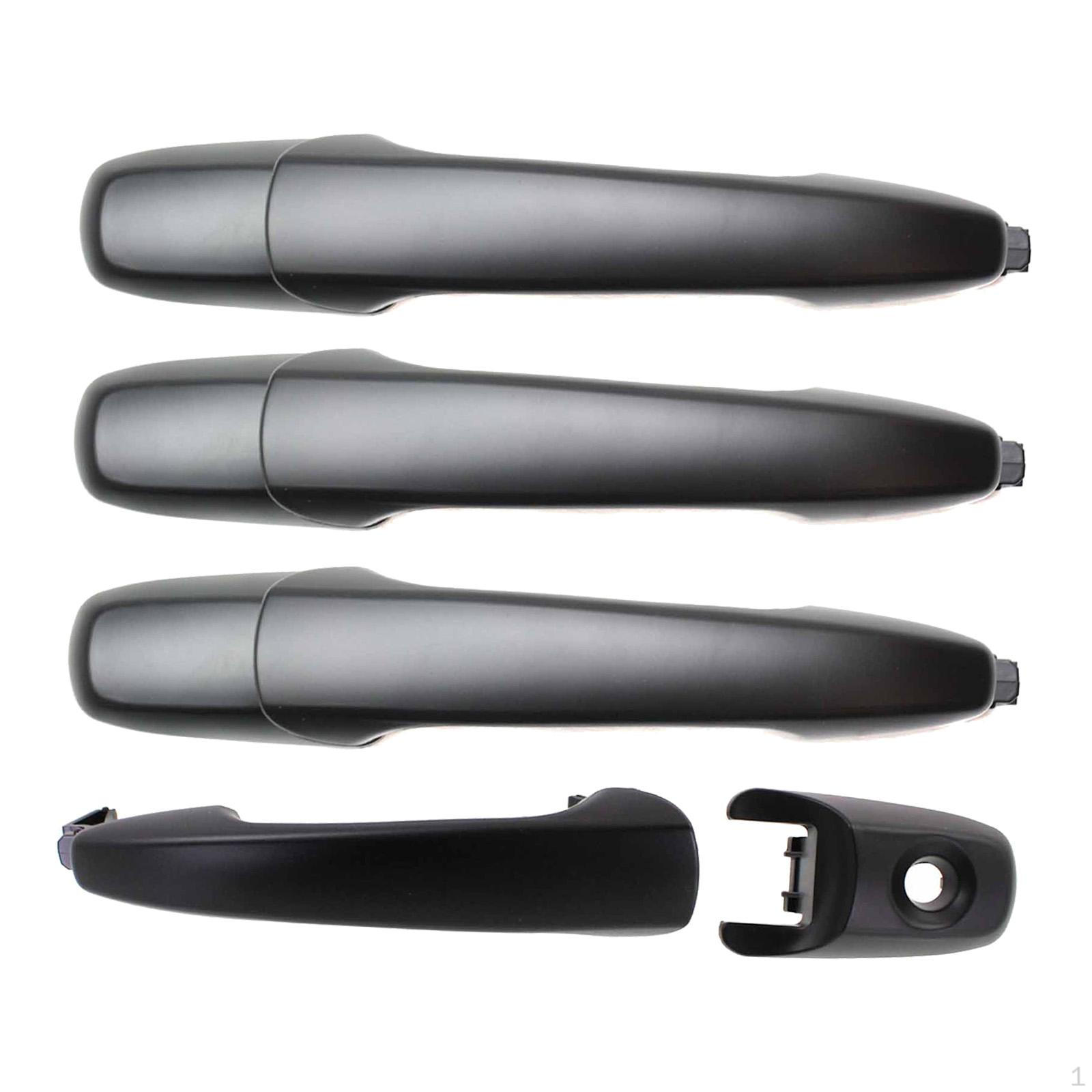

4x Car Exterior Door Handles Front And Rear Garage Component Vehicles Workshop