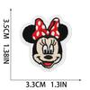 Anime Character Embroidery Cloth Sticker Cartoon Couple Mouse Patch Sticker Computer Embroidery Badge Bow Subsidy