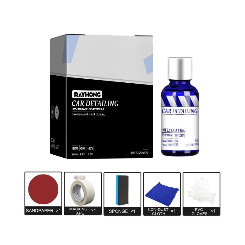 Nano Coating Automotive Ceramic Crystal Plating High Gloss Waterproof Superhydrophobic For Car Detailing