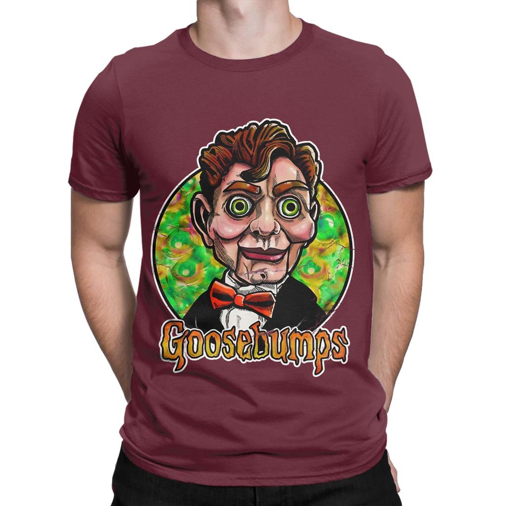 Goosebumps Slappy Novelty 100 Cotton TShirt Goosebumps Tops Tees For Unisex
