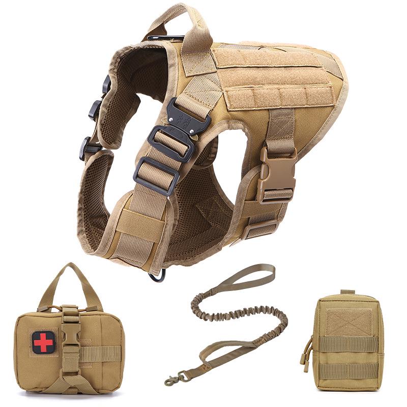 Verstellbare taktische Hundeweste für grenzüberschreitendes Training