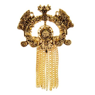Spille con nappe lunghe vintage in nuova lega per accessori moda retrò da donna