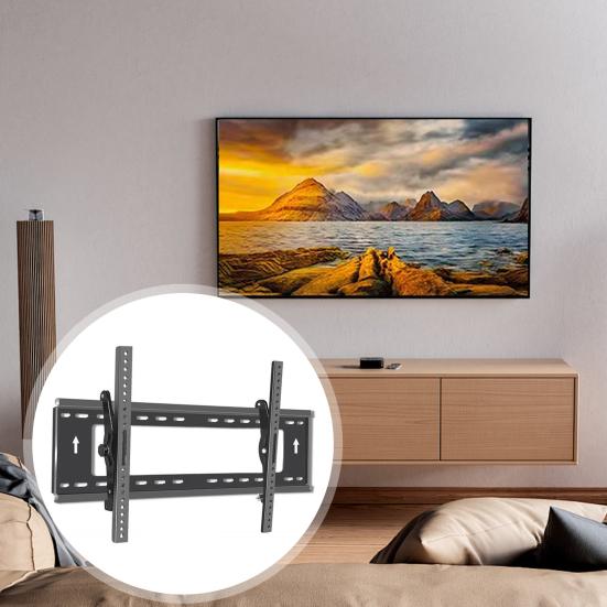 TV Wall Mount for 40-100 Inches Television Heavy Duty Cold Rolled Steel Universal Adjustable Flat Screen TVs Monitor Wall Mounted Bracket