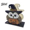 Desktop Storage Organizer Halloween Wooden Napkin Holder Ghost Pumpkin Decorative Tabletop Tissue Dispenser Seasonal Interior Accents Paper