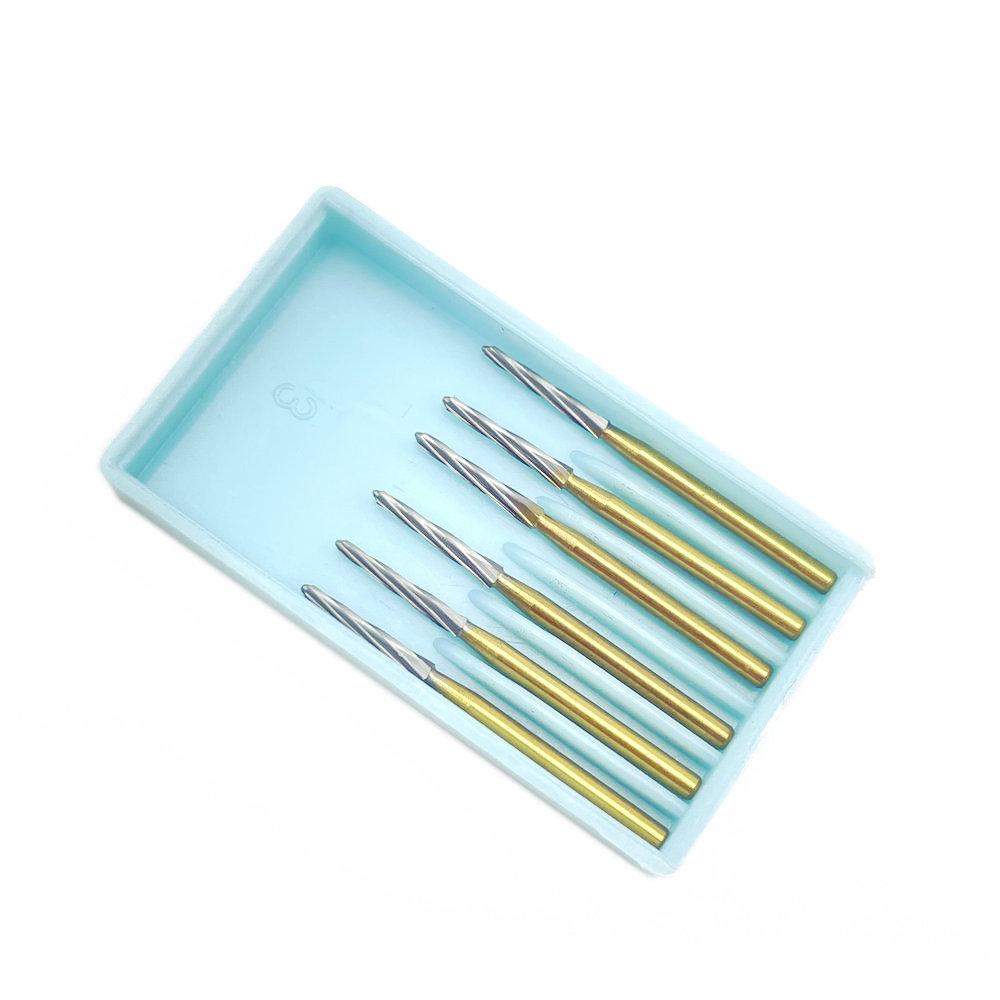 6pcs/pack Dental Endo-Z Carbide Burs Surgical EndodonticTungsten Bone Cutters Drill Bit FG 1.6mm for High Speed Handpiece