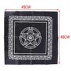 Altar Setup Board Game Mat Black White Tarot Table Cloth New Decorative Tablecloth  Tarot Reading