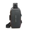 OGAR Men's Anti-theft USB Charging Crossbody Chest Bag