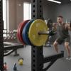 Weight Loading Pin with Threaded End Heavy-Duty Rack Attachment Stopper