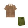 Gucci Gg Logo Jacquard Polo Shirt 742384-XJFGU-2270