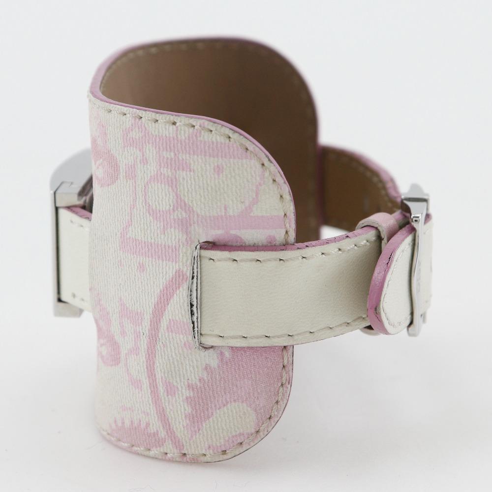 Dior Maris Watches D78-109 White shellDial Stainless Steel/leather Quartz Analog display Women Used