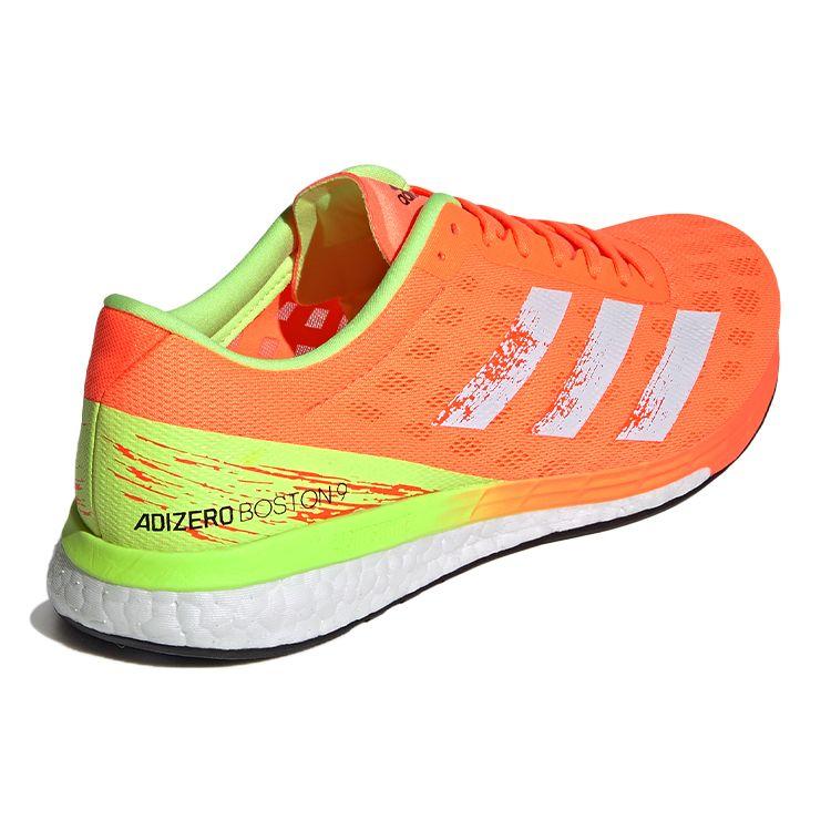 Adidas Adizero Boston 9 Comfortable Mesh Synthetic Leather TPU Shock Absorption Non-Slip Wear-Resistant Low-Top Running Shoes GZ0310