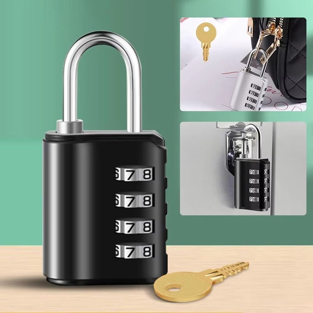 Weatherproof Protection 4 Digit Password Lock Rustproof Dormitory Cabinet Lock Fences Cabinet