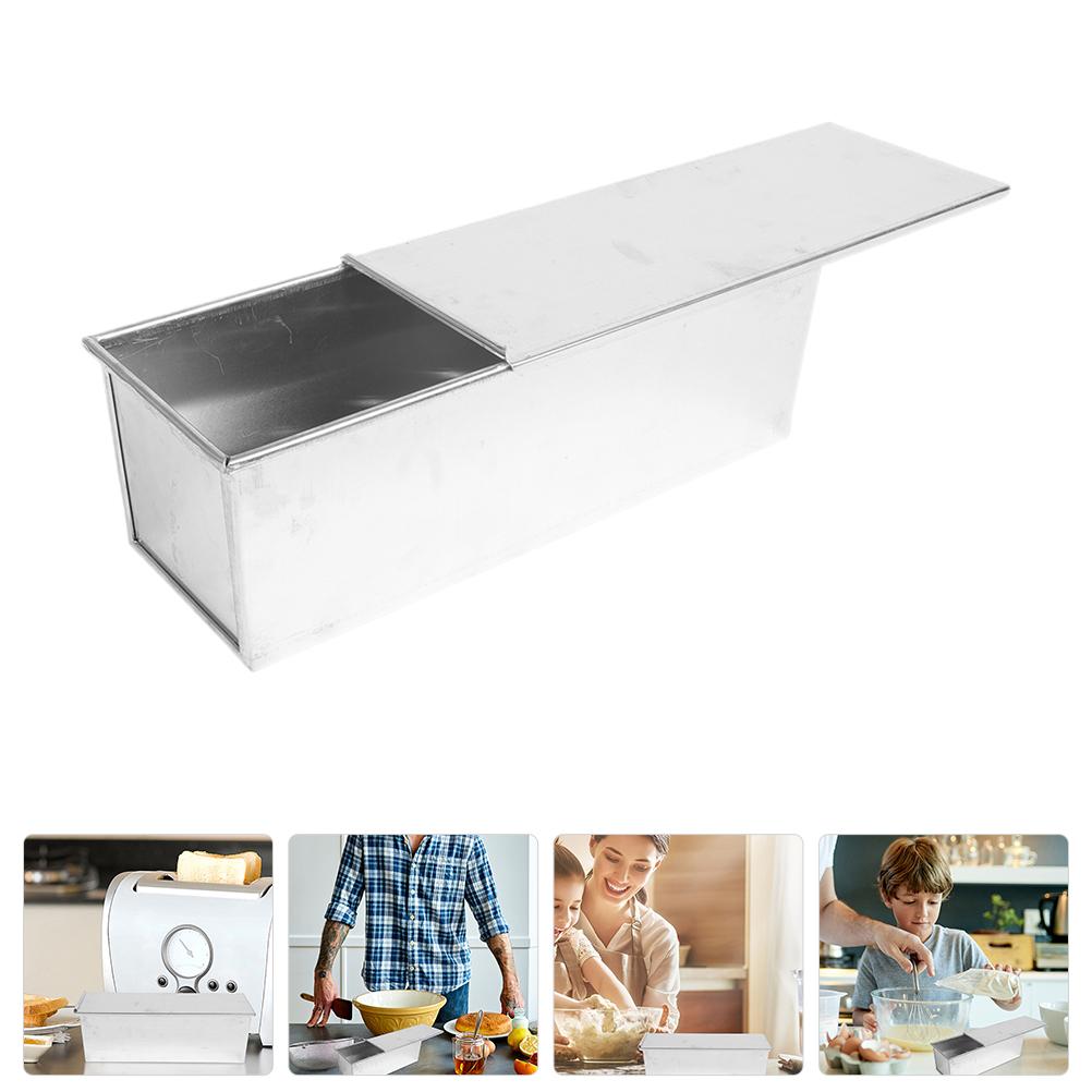 

Nonstick Bread Pan Toast Box Aluminum Baking Pans Non-stick Loaf Tools for Homemade