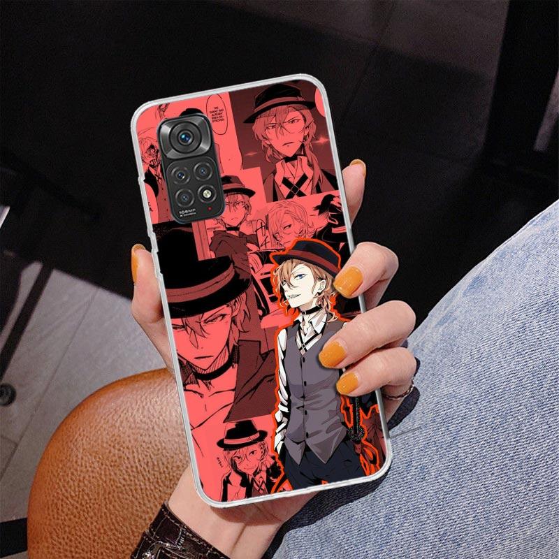 Bungo Stray Dogs Manga Phone Case For Xiaomi Redmi Note 15 14 13 12S 12 11 Pro Plus 14S 11S 11E 10 10S 11T 5G Personalized Cover