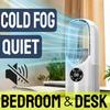 Bladeless Fan, Spray High-efficiency Cooling Cooler, Office Desktop Fan Three-in-one USB-powered Desktop Fan Of Air Cooler, Night Light And Humidifier