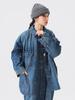 BEAMS BOY Women's BIGMAC Fade Coverall Blouson (Special Order) INDIGO FREE