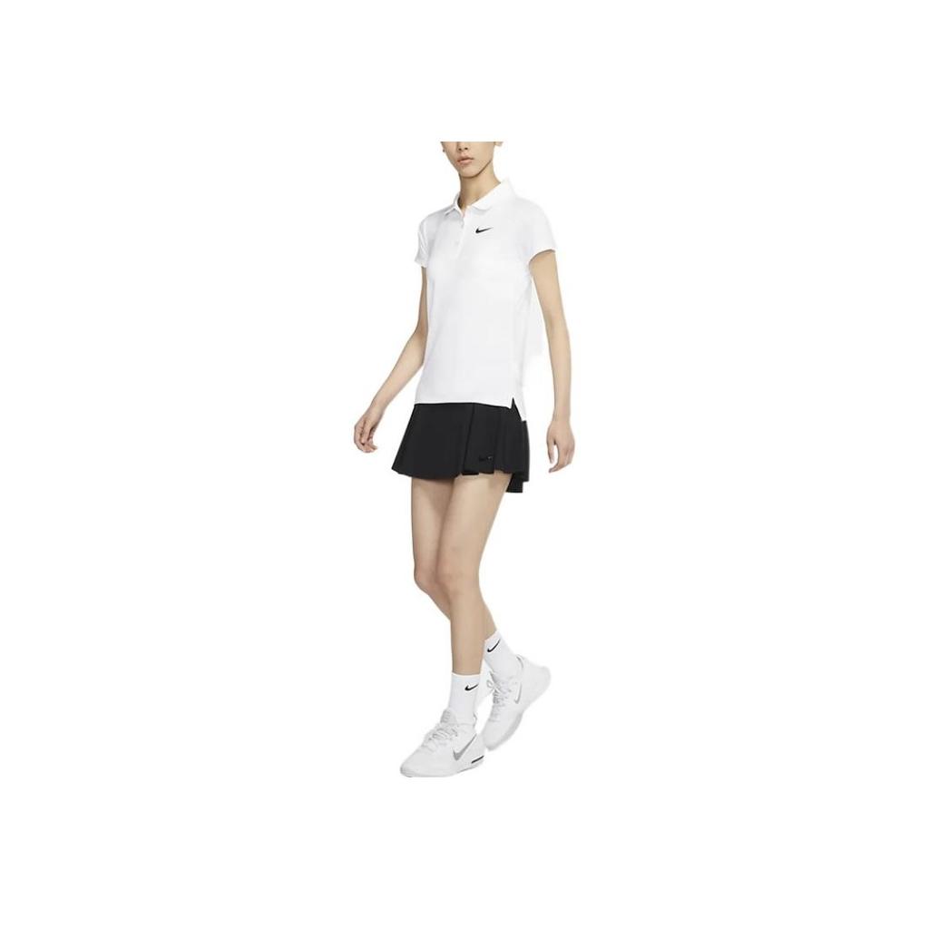 Nike Club Skirt Tennis Sports Solid Color Breathable A-Line Comfortable Casual Skirt Women Skirts Black DD0342-010