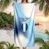 Lazio FC Print Quick Dry Beach Towel Microfiber Absorbent Portable Travel Swimming Towel