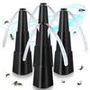 4PCS Table Fly Repellent Fan Indoor Outdoor Fly Repellent Fan Battery Operated Outdoor Picnic Party BBQ Insect Repellent Fan