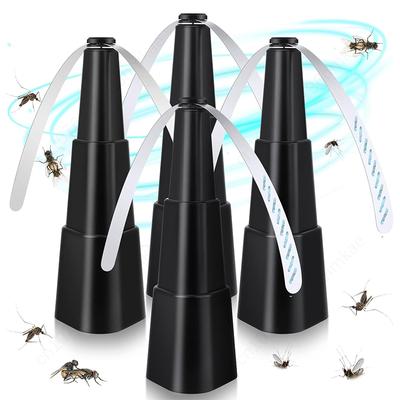 4PCS Table Fly Repellent Fan Indoor Outdoor Fly Repellent Fan Battery Operated Outdoor Picnic Party BBQ Insect Repellent Fan