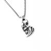 Men's Fitness Necklace Stylish Titanium Steel Boxing Glove Pendant