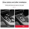For BMW 5 series F10 F07 F11 2011 2012 2013 2014 2015 2016 2017, Super Suede Car Central Control Gear Shift Panel Trim Cover