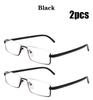 IENJOY TR90 Reading Glasses Anti-Blue Light Reading Glasses Men Half Frame Prescription Eyeglasses Male Eyewear With Case1.0-4.0