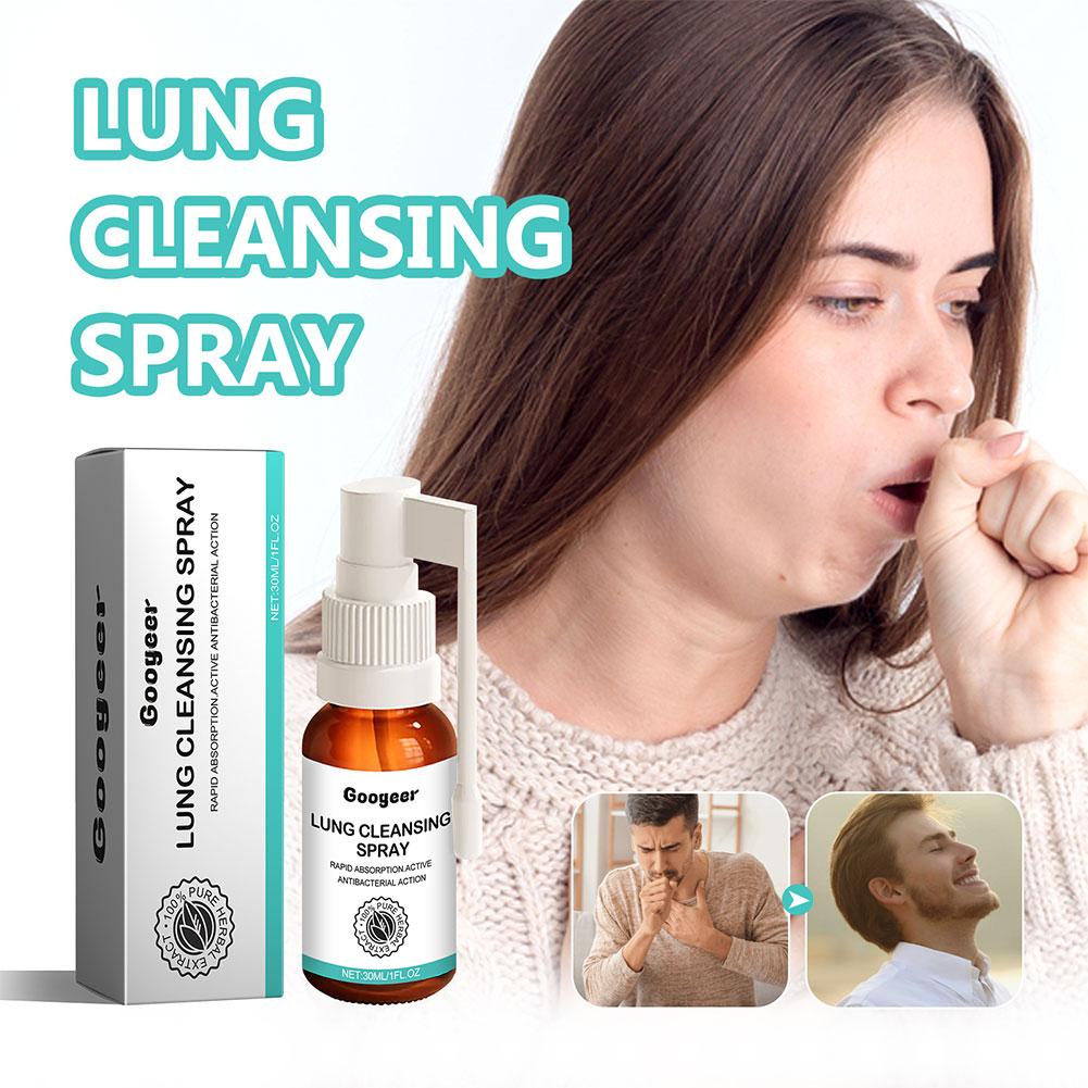 1/3/5PCS Lung Herbal Cleanser Spray Smokers Clear Nasal Mist Anti Snoring Congestion Relieves Solution Clear Throat Breath Spray