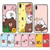 Cartoon Cute C-Cony B-Brown Phone Case For Redmi Note 4 X 5 A 6 7 8 T 9 9S 10 11 11S 11Epro Poco M3 Pro