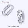 15X7MM 18K Gold Plated Spring Clasp Connector,Oval Openable Carabiner Clasp For Necklace Bracelet DIY Jewelry Making Supplies