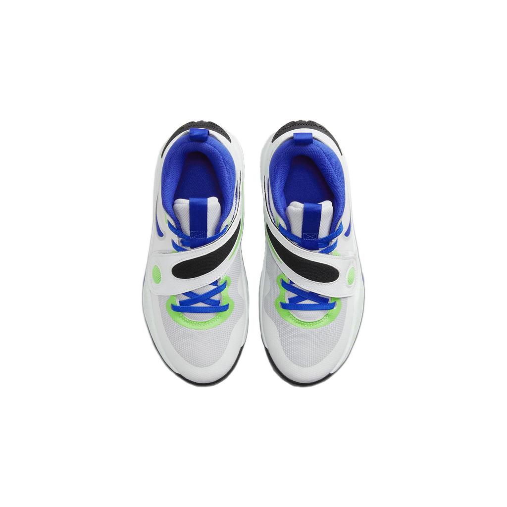 Nike Team Hustle D 11 Green Strike Racer Blue GS DV8996-101