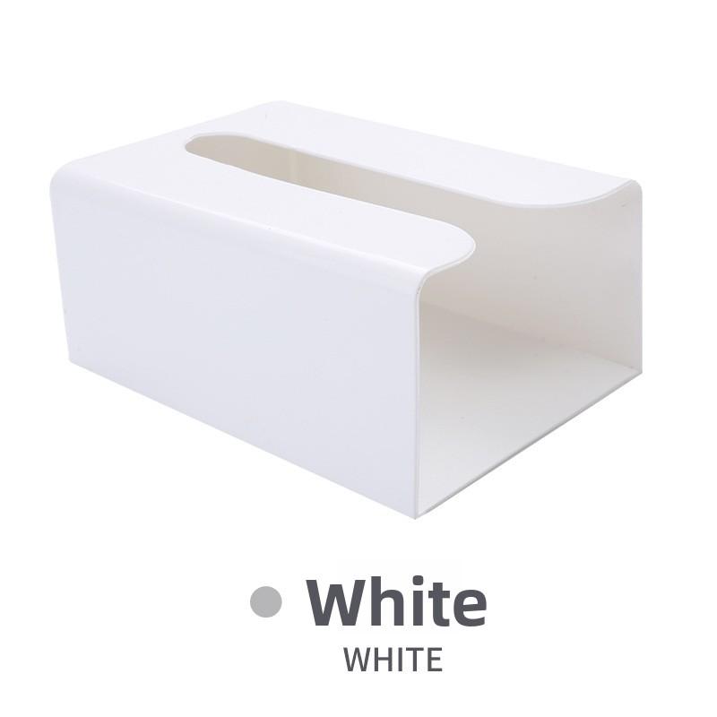 Bathroom Tissue Paper Rack, Wall-mounted Tissue Paper Box Without Drilling Holes, Kitchen Desktop Tissue Paper Box