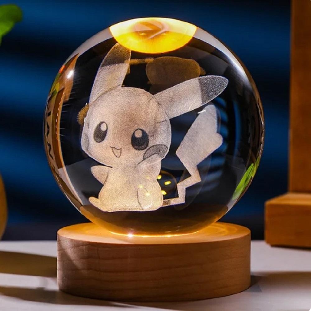 USB Night Light Crystal Ball LED Galaxy Children Night Lamp 3D Moon Planet Galaxy Astronaut Decor for Home Table Lamp Party Toys